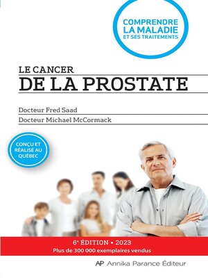 cover image of Le cancer de la prostate--6e édition